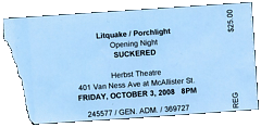 Litquake ticket